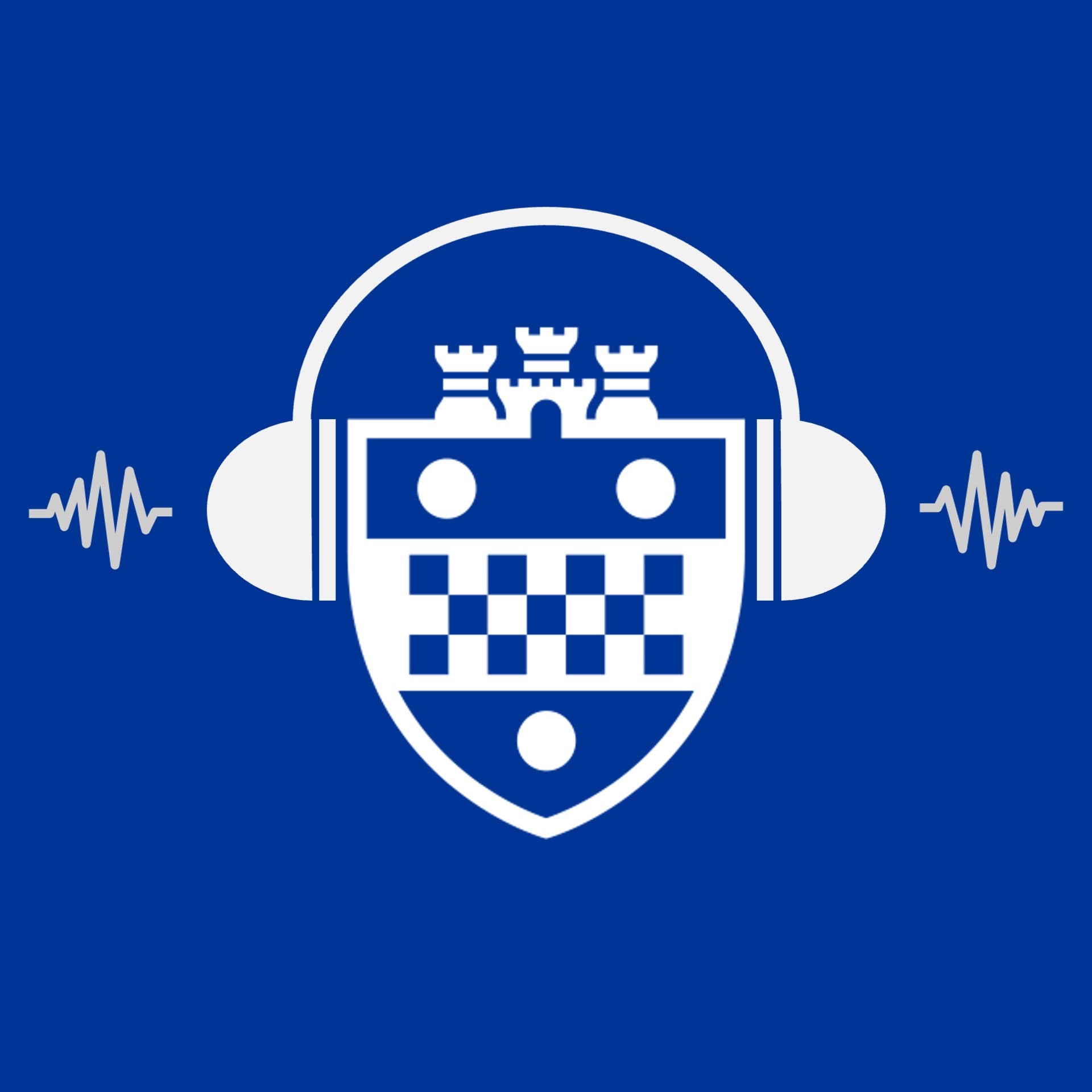 Pitt shield podcast logo