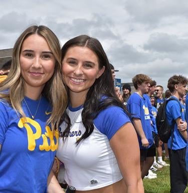 First-year students at Pitt-Greensburg